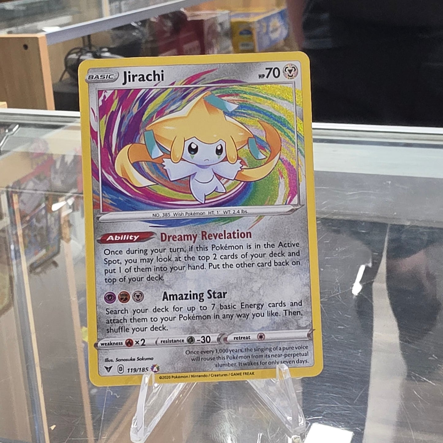 Jirachi - SWSH04: Vivid Voltage (NM)