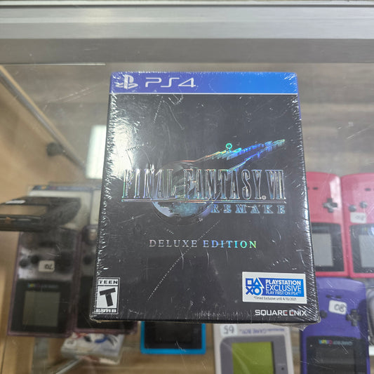 Final Fantasy VII Remake [Deluxe Edition] Playstation 4 (NEW)