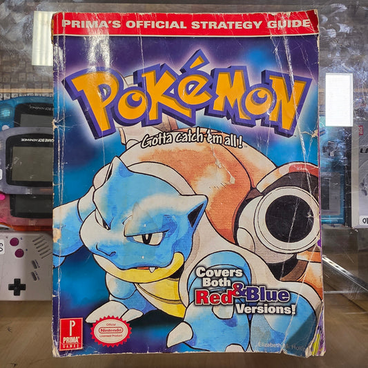 Primas Official Strategy Guide Pokémon Red and Blue