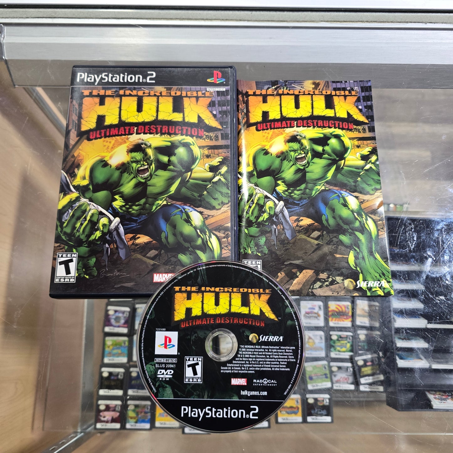 The Incredible Hulk Ultimate Destruction Playstation 2