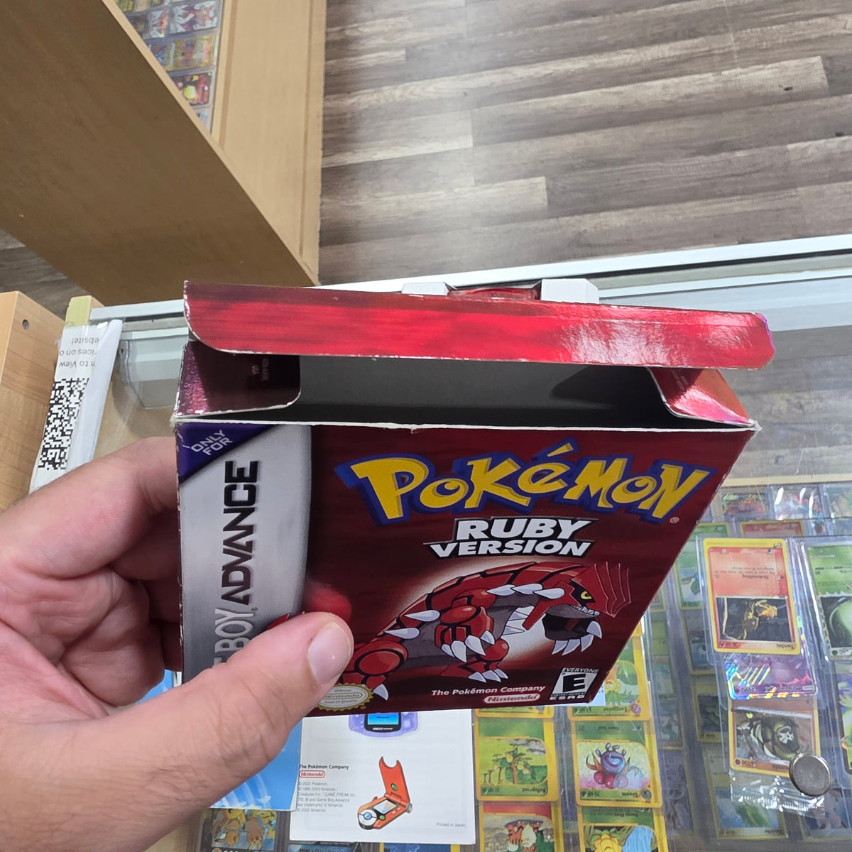 Pokémon Ruby (Authentic) (Dry Battery) Nintendo Gameboy Advance with Box CIB (Clean)
