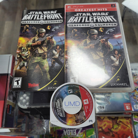 Star Wars Renegade Squadron PSP