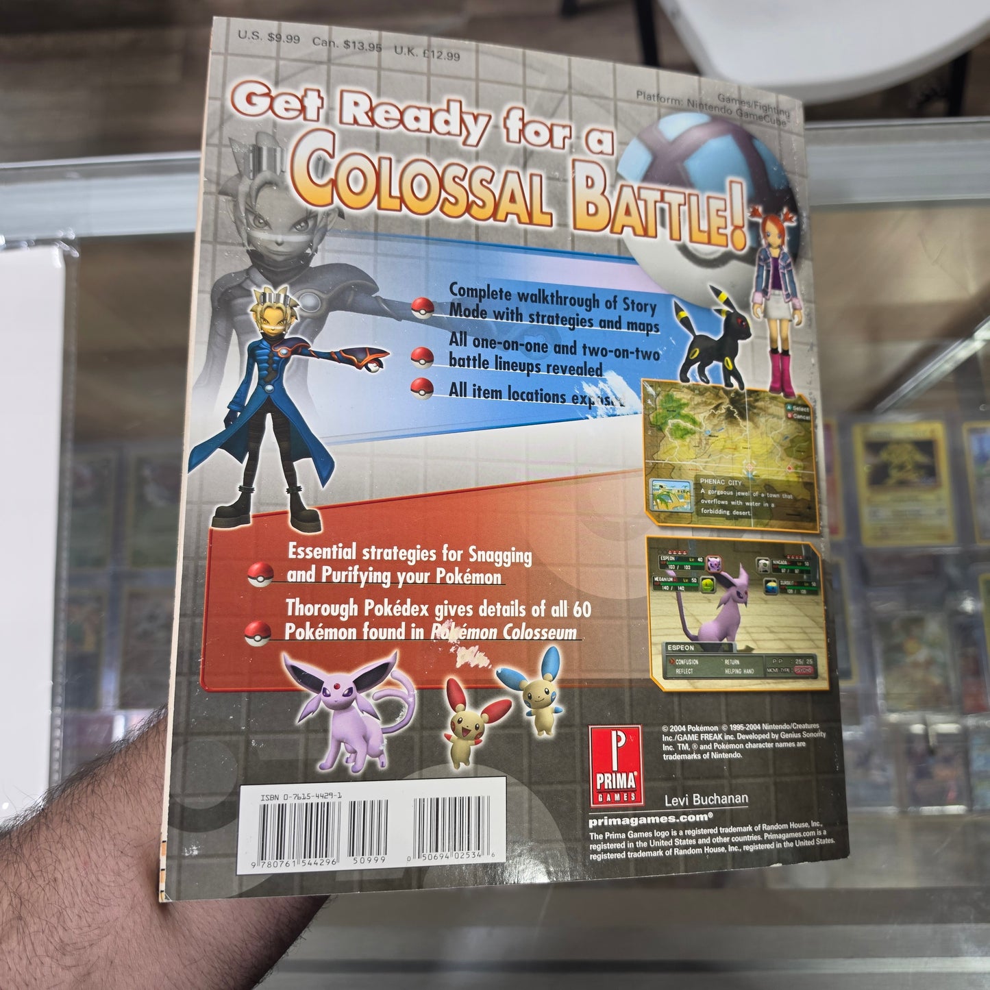 Pokemon Colosseum Prima's Official Strategy Guide Nintendo GameCube