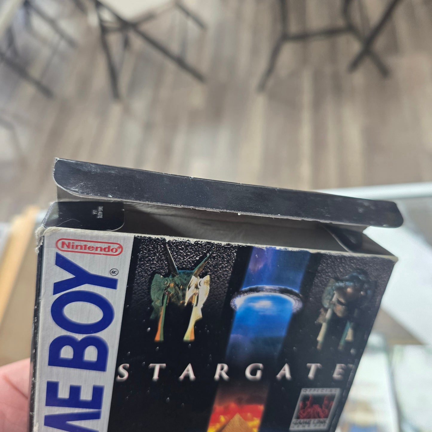 Stargate CIB with Pin Nintendo Gameboy