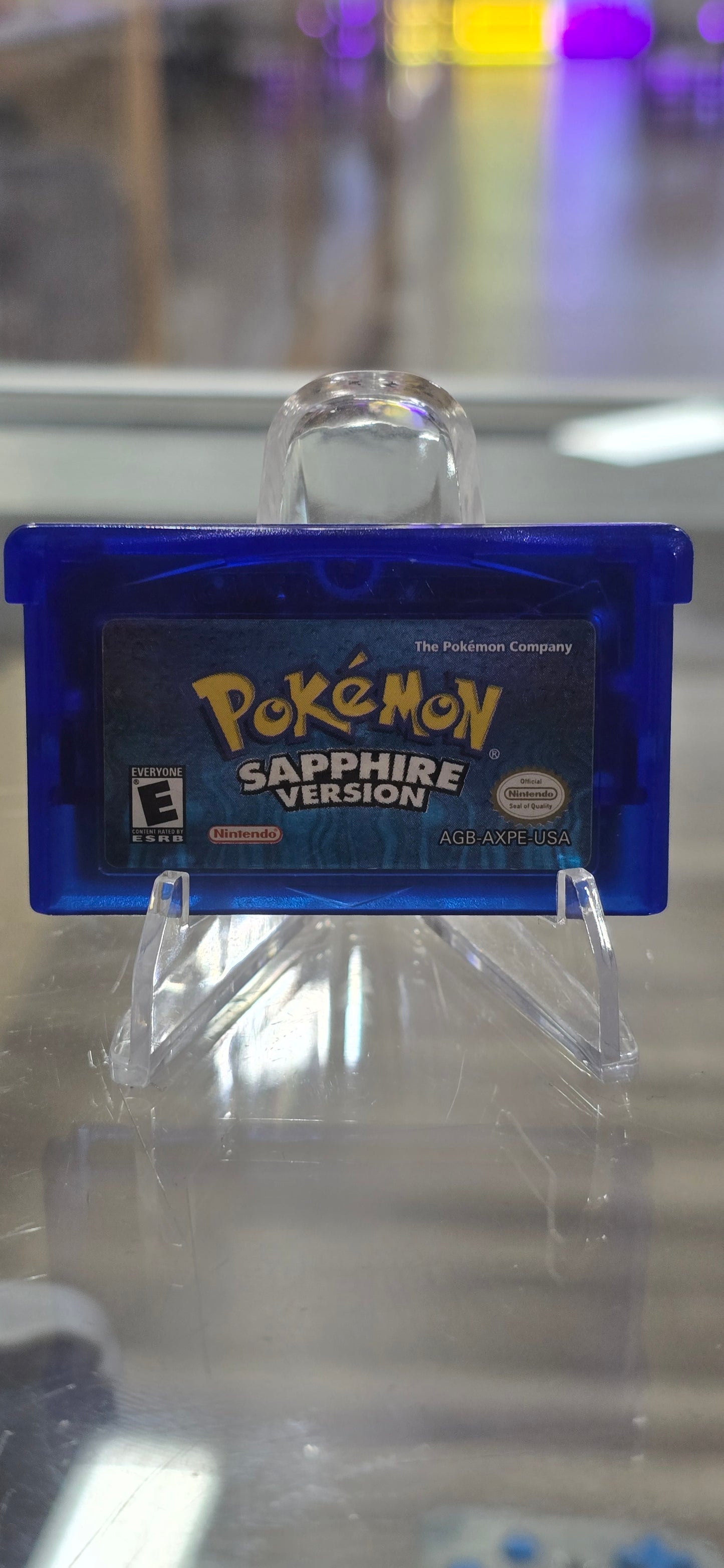 Pokémon Sapphire (DRY BATTERY) (Authentic) Nintendo Gameboy Advance