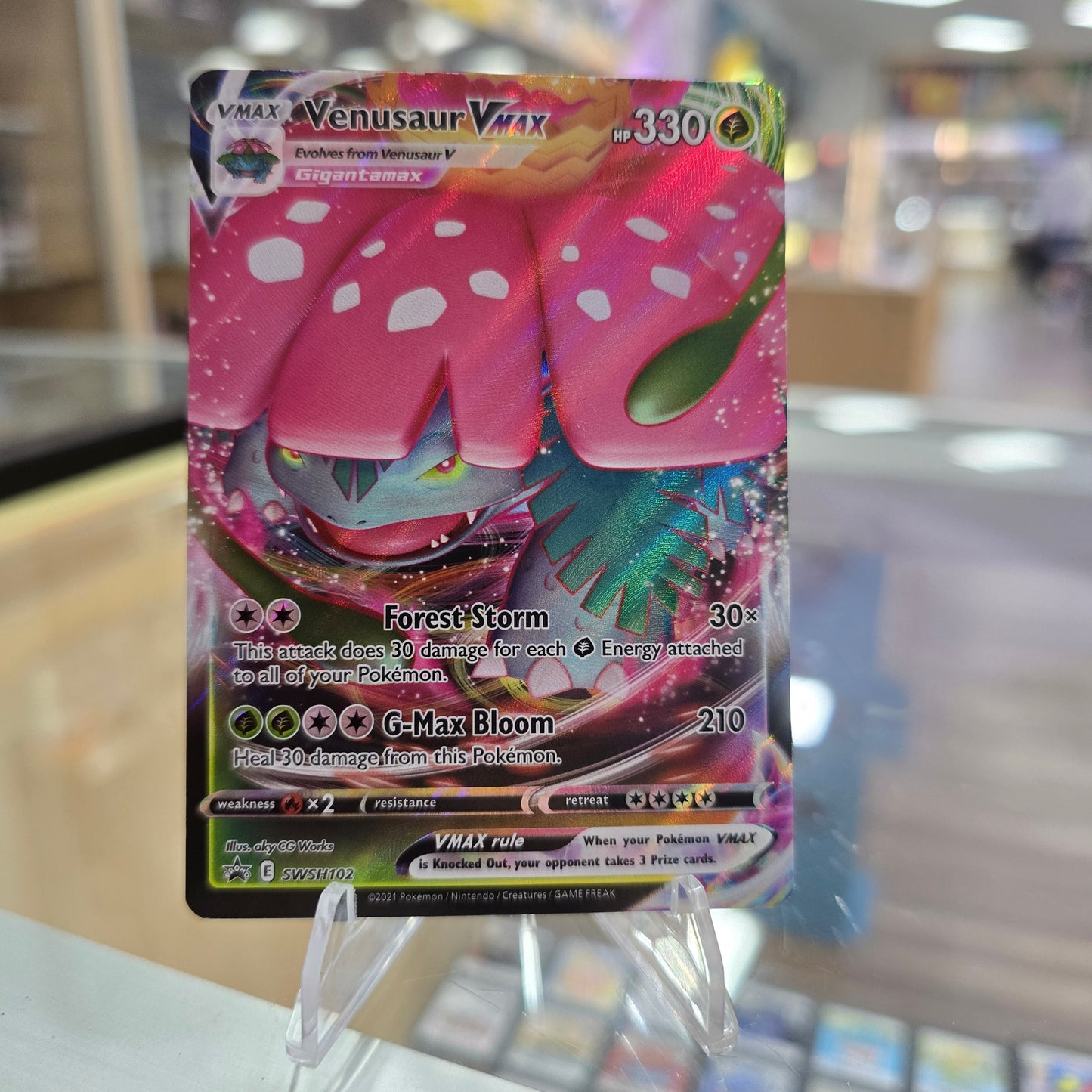 Venusaur VMAX - SWSH102 (NM)