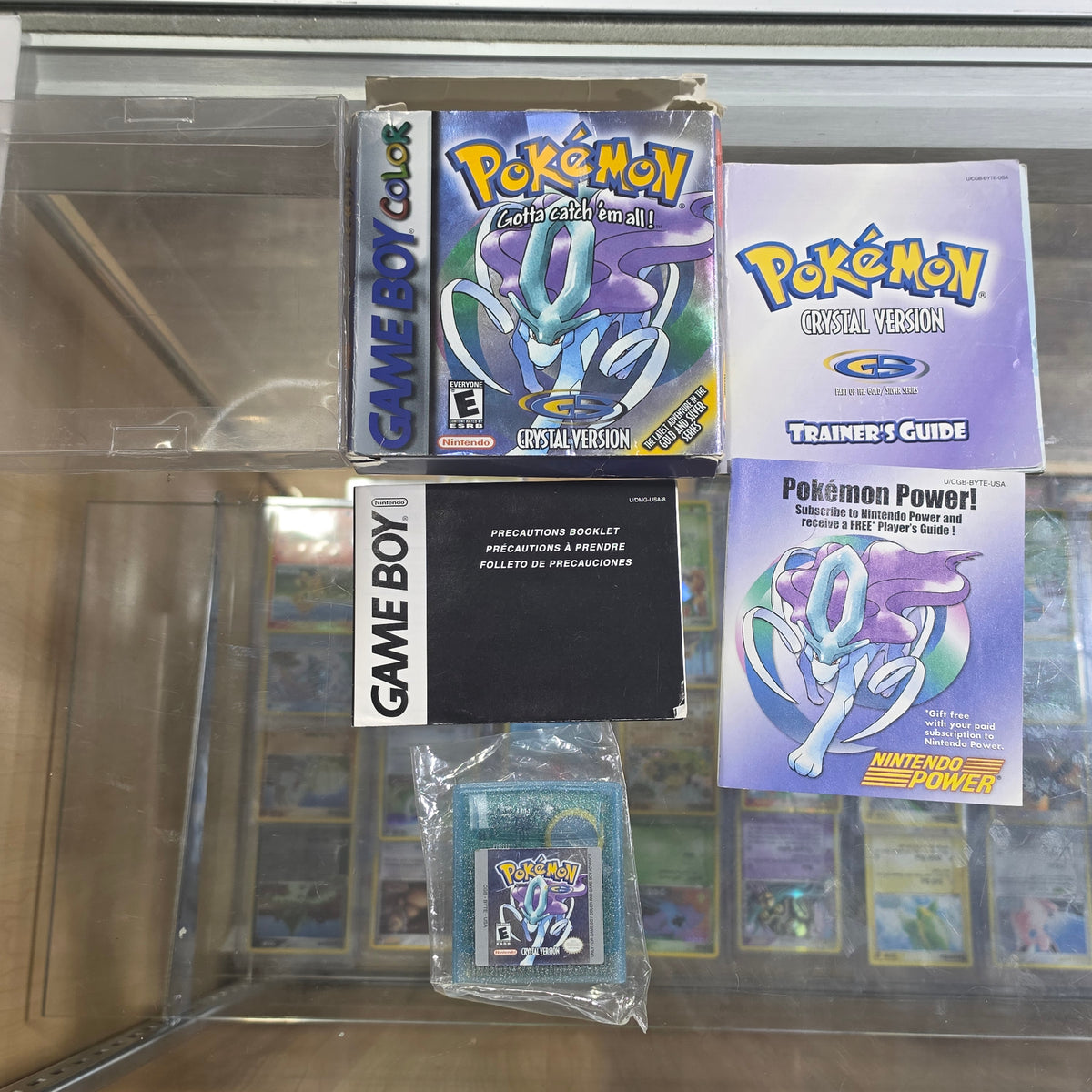 Pokémon Crystal (Authentic) CIB Nintendo Gameboy Color