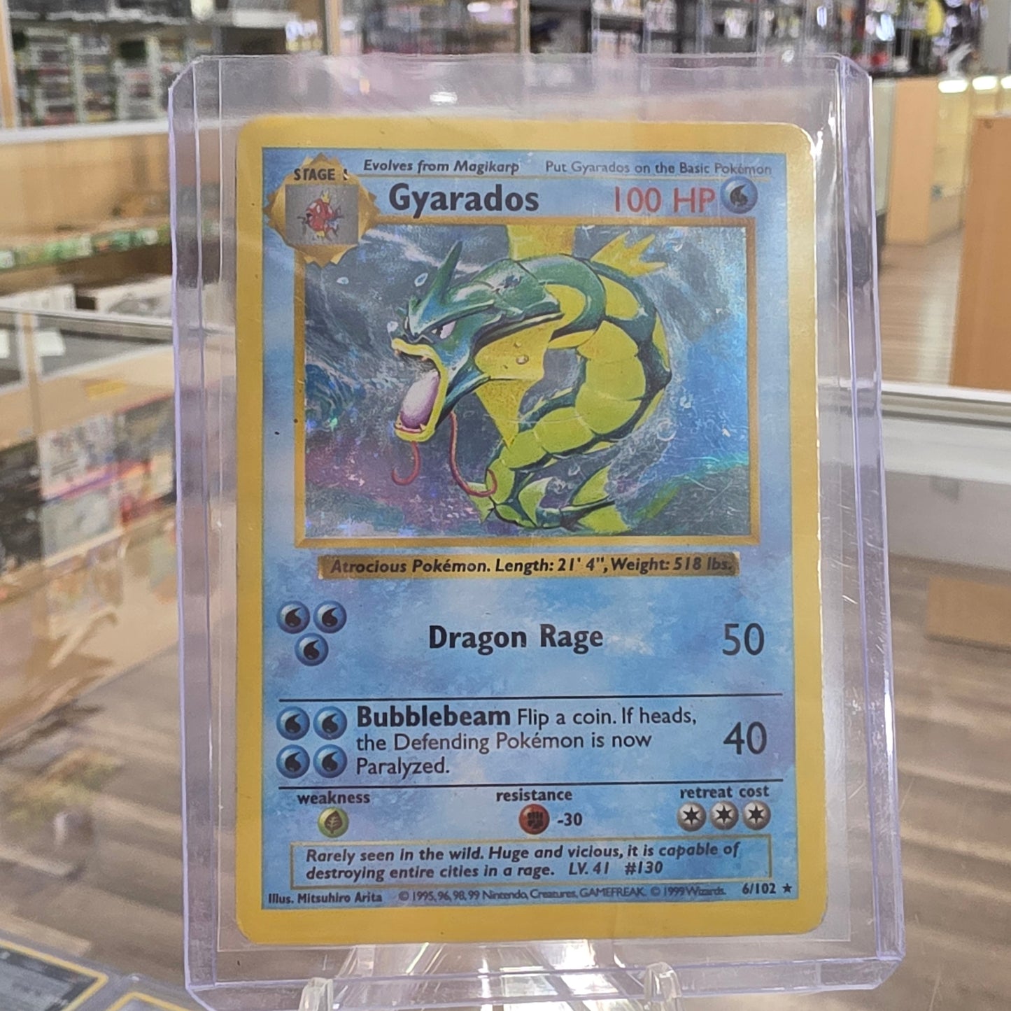 Gyarados - Base Set (Shadowless) (HP)