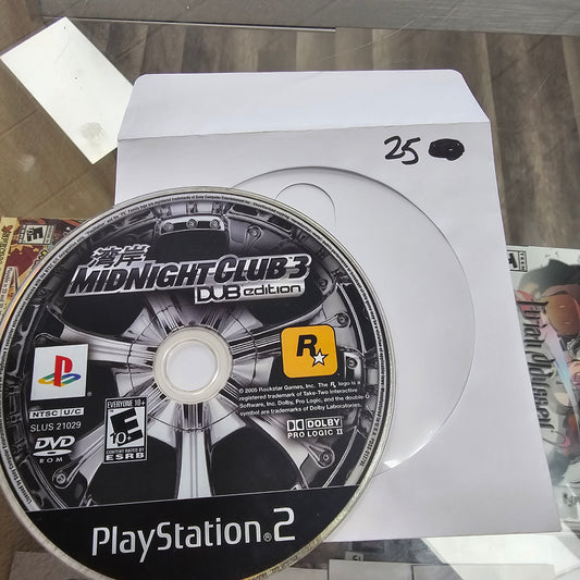 Midnight Club 3 Dub Edition (Loose Disc) PlayStation 2