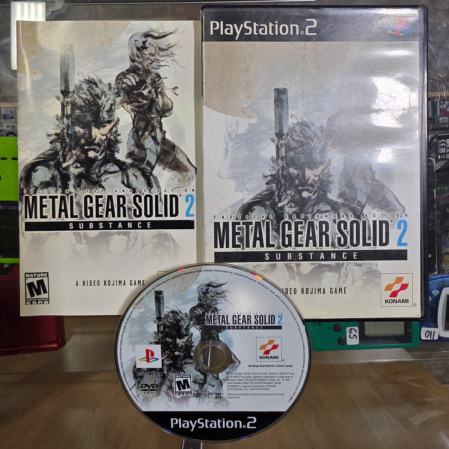 Metal Gear Solid 2 Substance Playstation 2