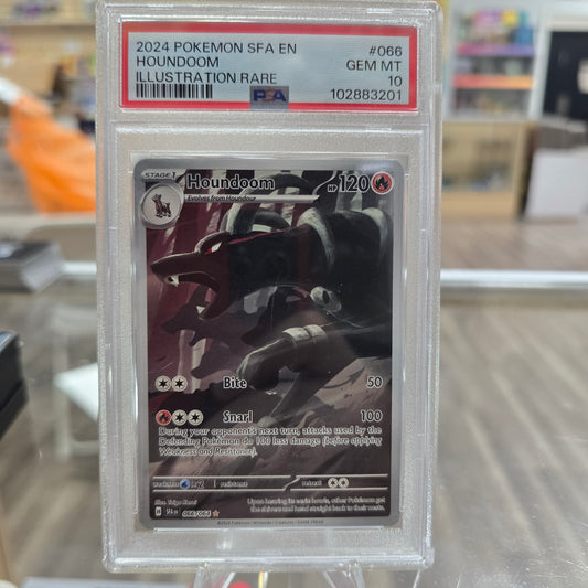 Houndoom - 066/064 - SV: Shrouded Fable (PSA 10)