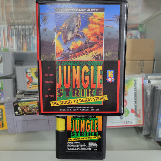Jungle Strike Sega Genesis