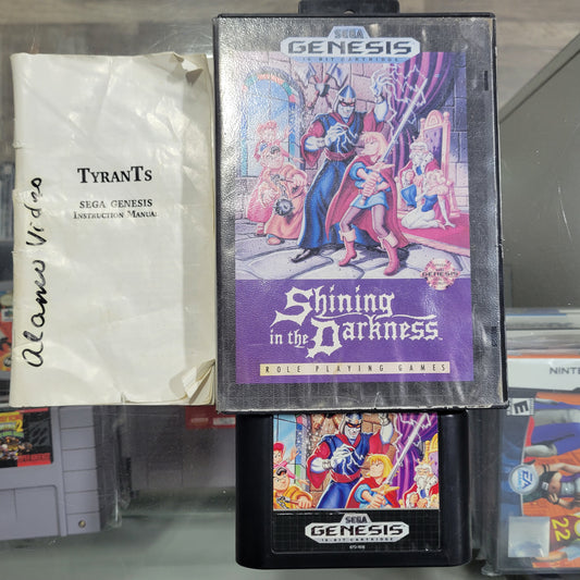 Shining in the Darkness Sega Genesis