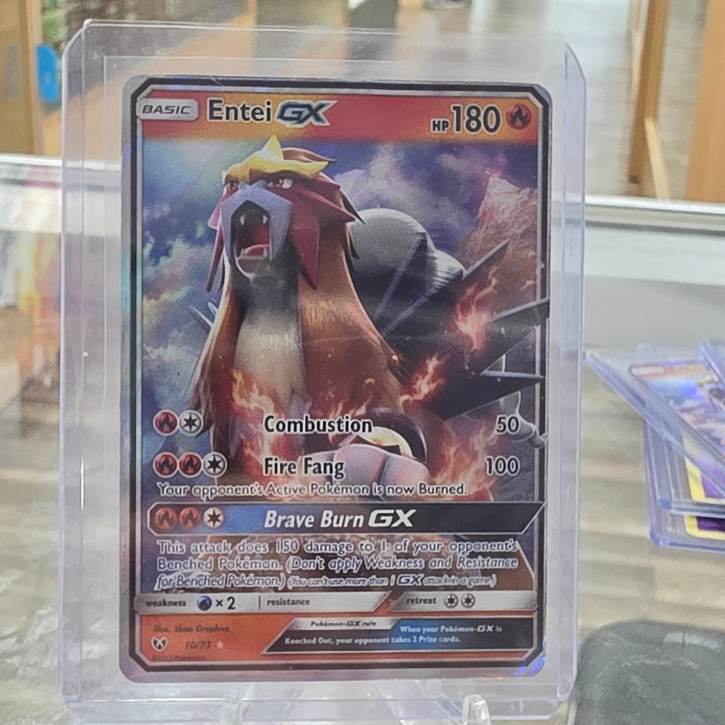 Entei GX - Shining Legends(NM)