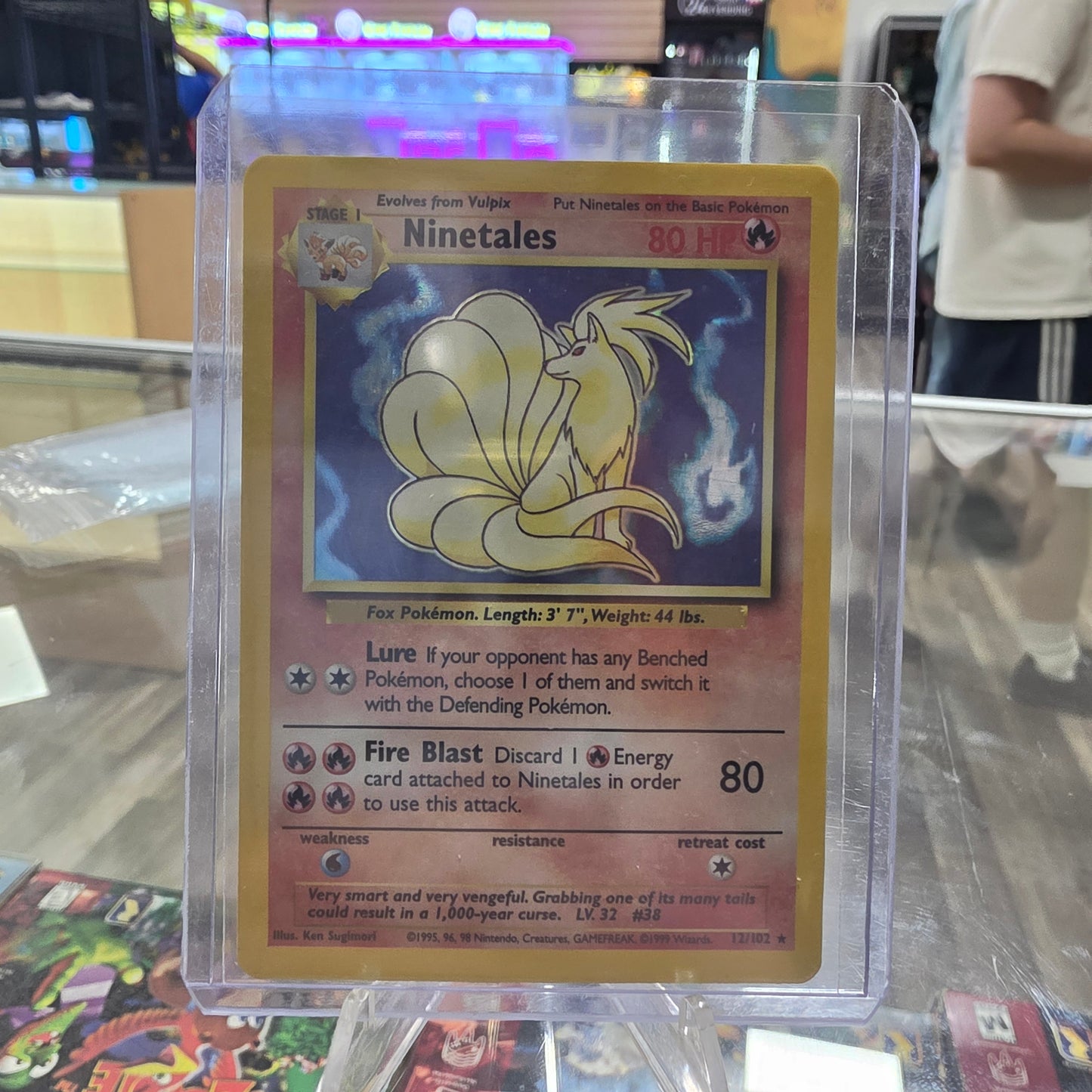 Ninetales - Base Set (NM)
