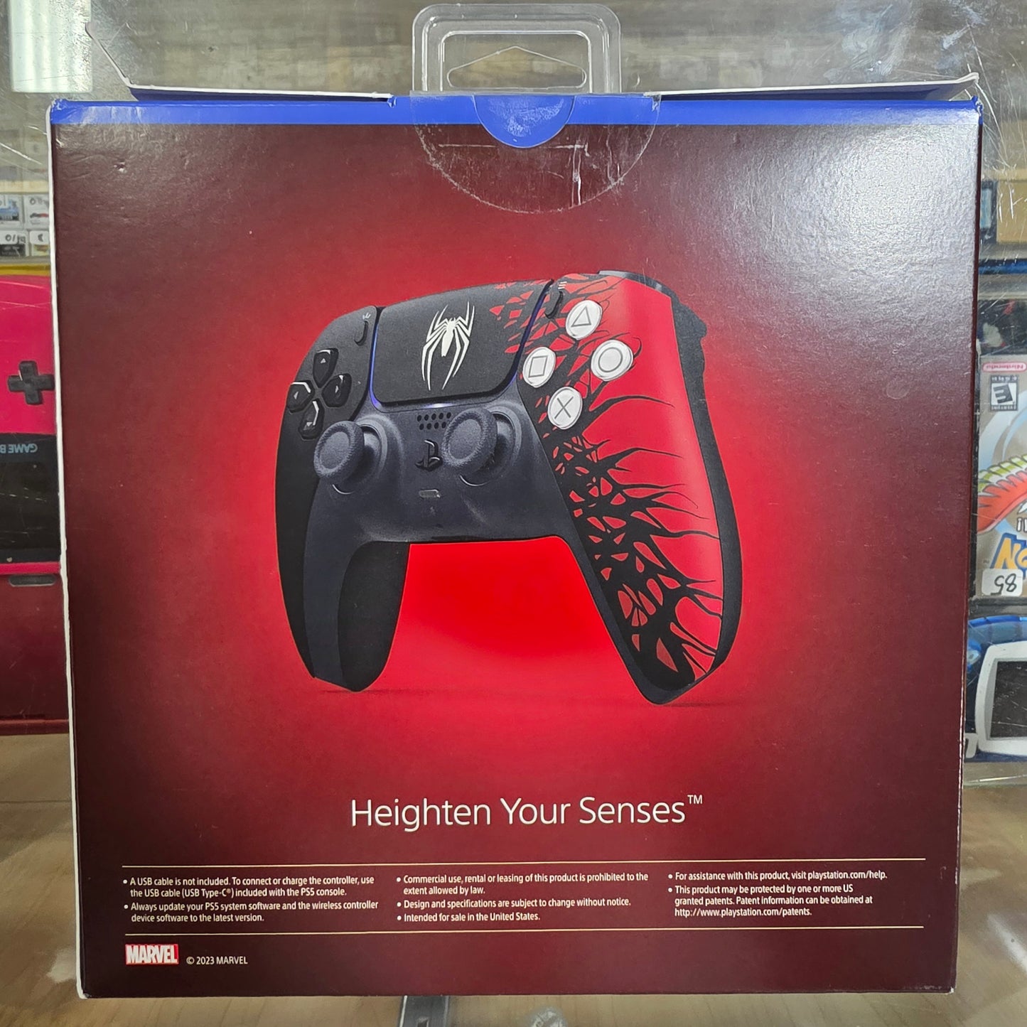 New Sealed Dualsense Wireless Controller [Marvel Spiderman 2] Playstation 5