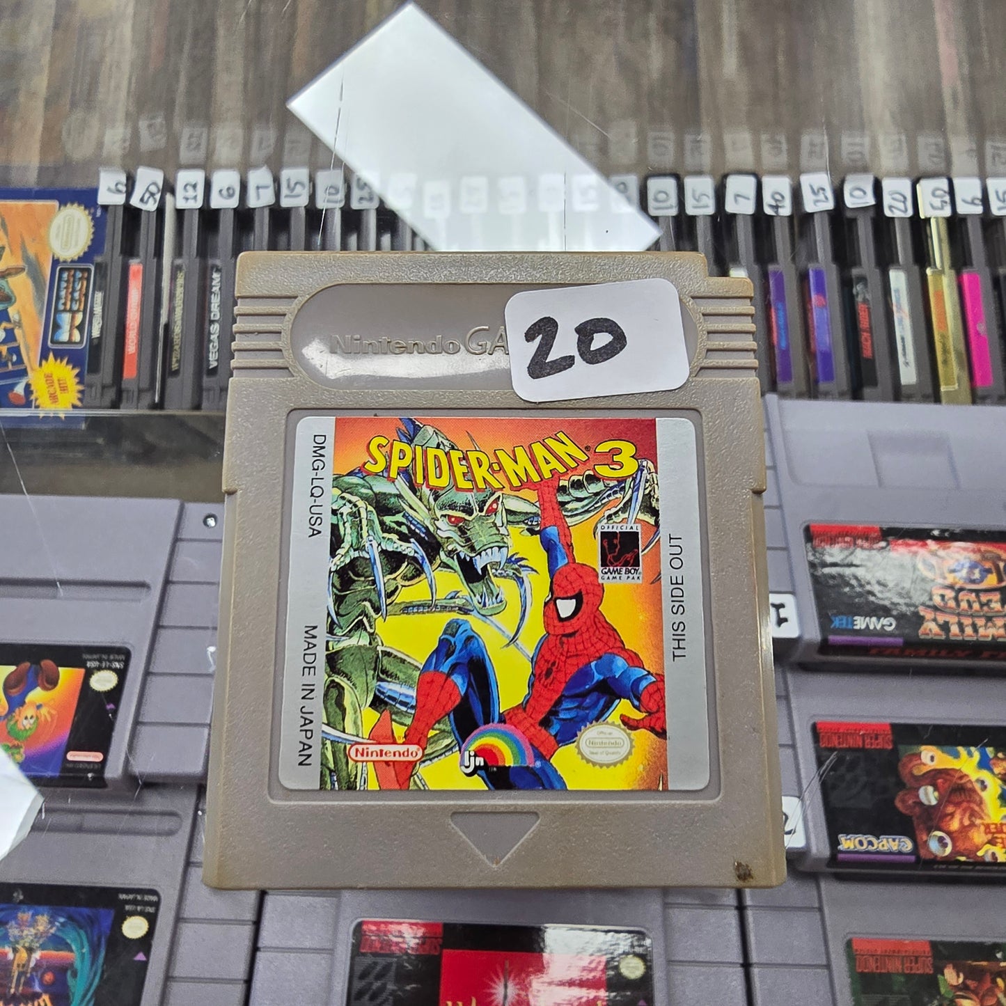 Spiderman 3 Nintendo Gameboy