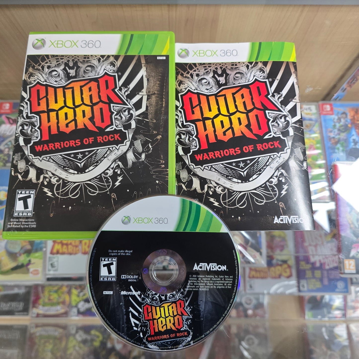 Guitar Hero Warriors Of Rock Xbox 360
