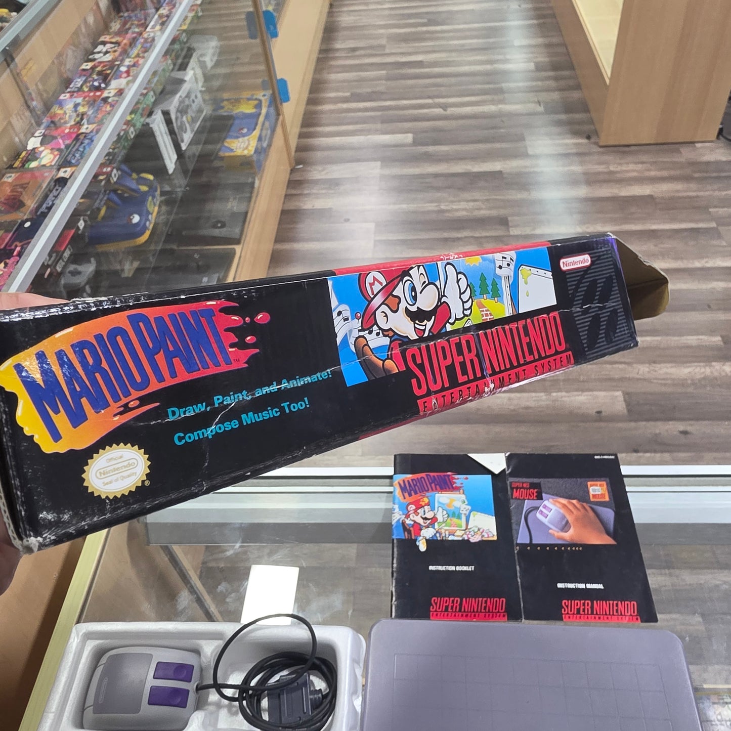 Mario Paint [Mouse Bundle] Super Nintendo