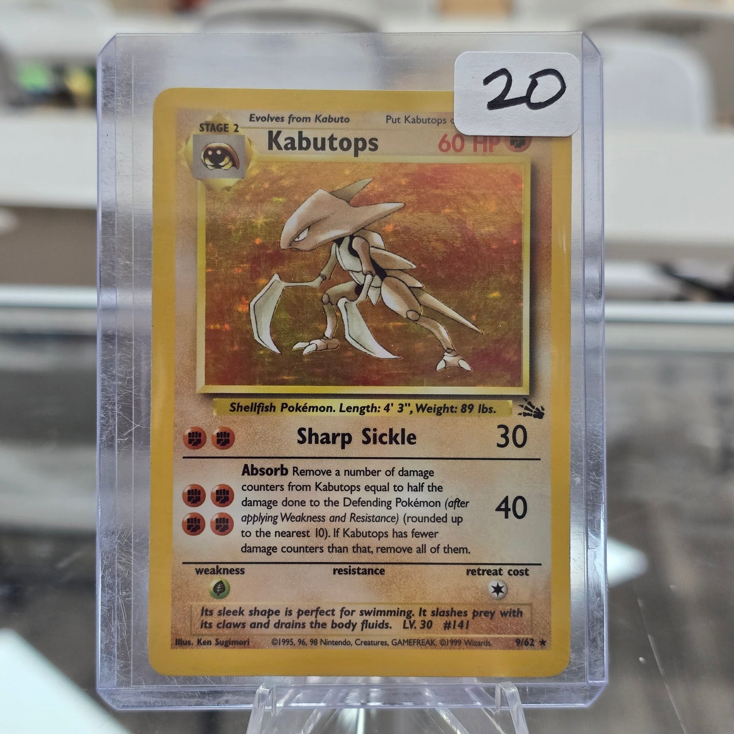 Kabutops (9) - Fossil (MP)
