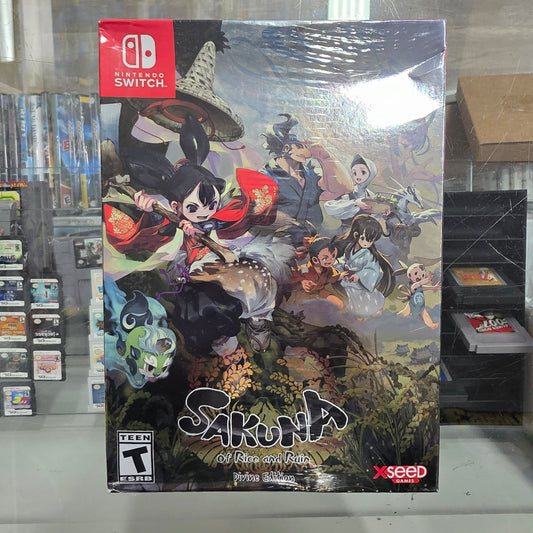 New Sealed Sakuna of Rice and Ruin Divine Edition Nintendo Switch