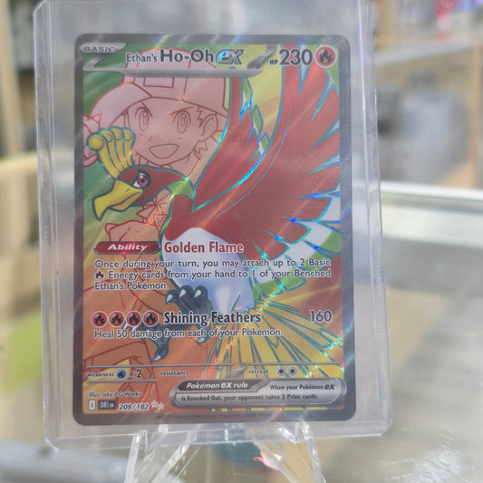 Ethan's Ho-Oh ex - 209/182 - SV10: Destined Rivals (NM)