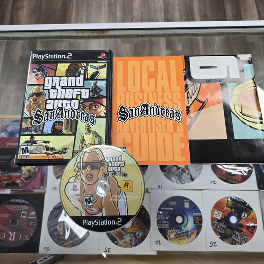 Grand Theft Auto San Andreas CIB Playstation 2