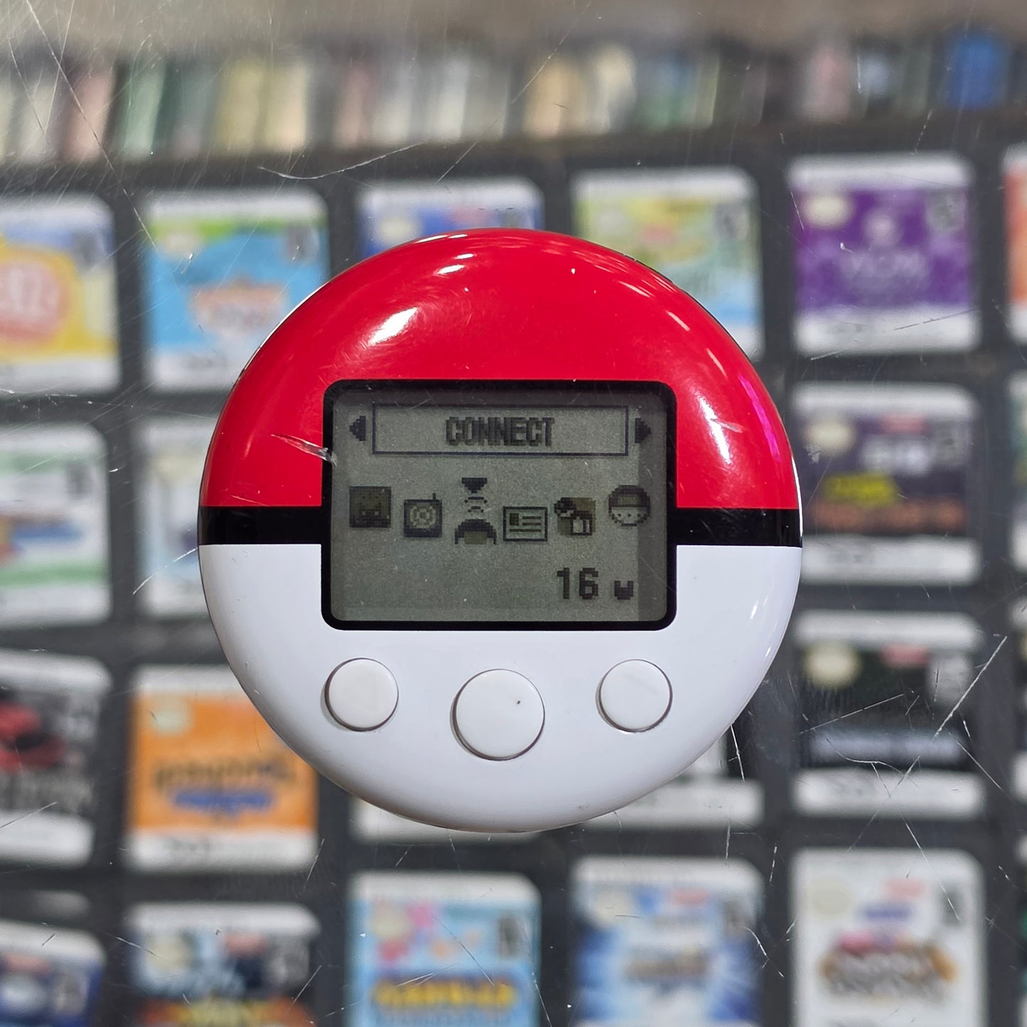 PokeWalker for Pokémon HeartGold and SoulSilver with Back Clip (New Battery)