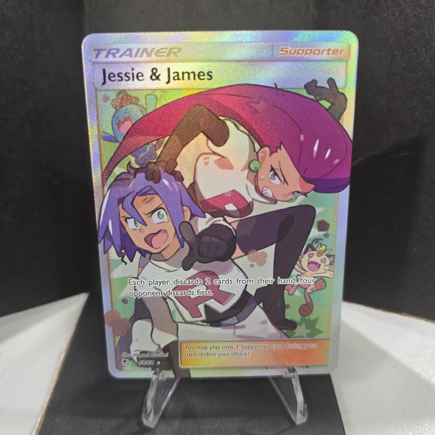 Jessie & James (Full Art) - Hidden Fates NM