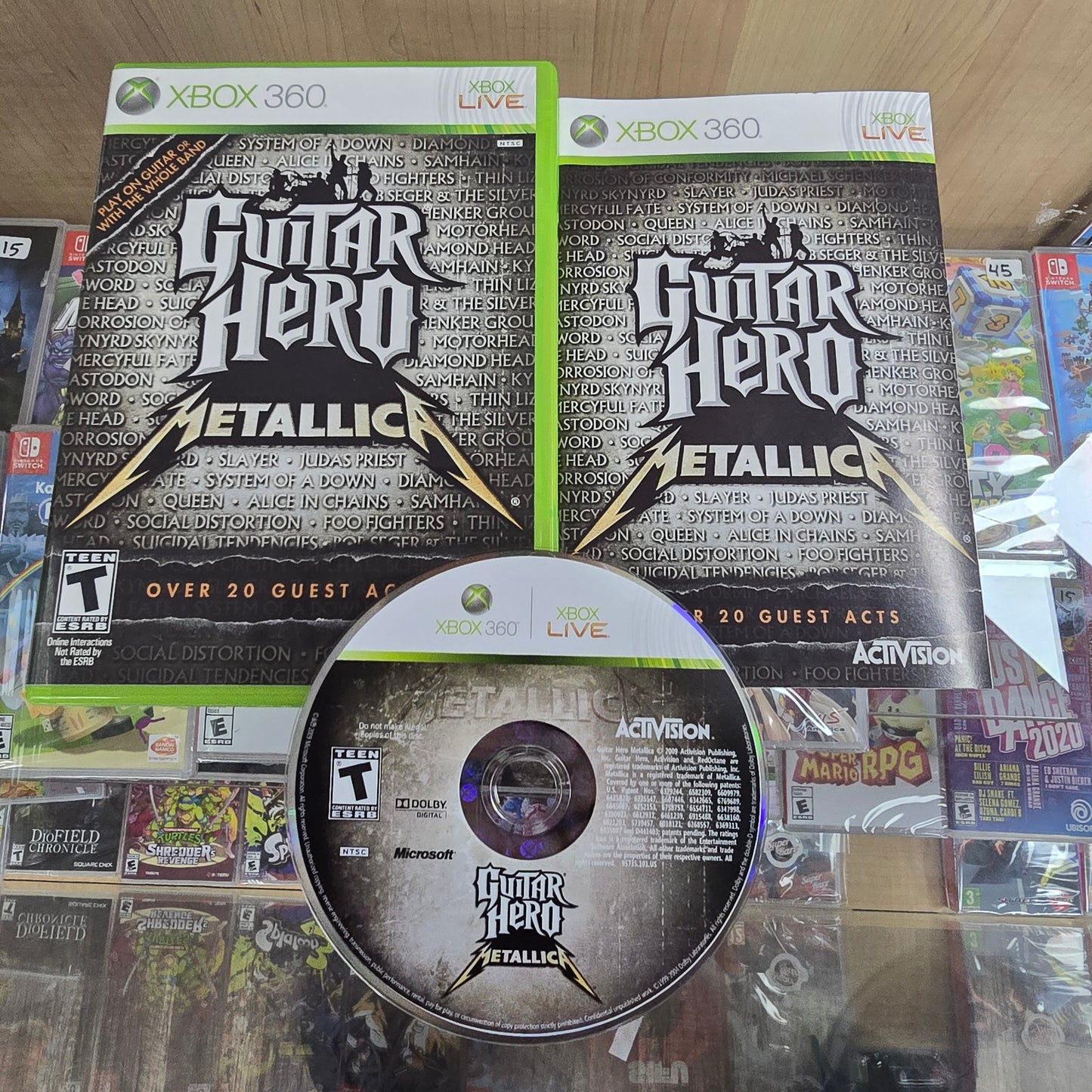 Guitar Hero Metallica Xbox 360