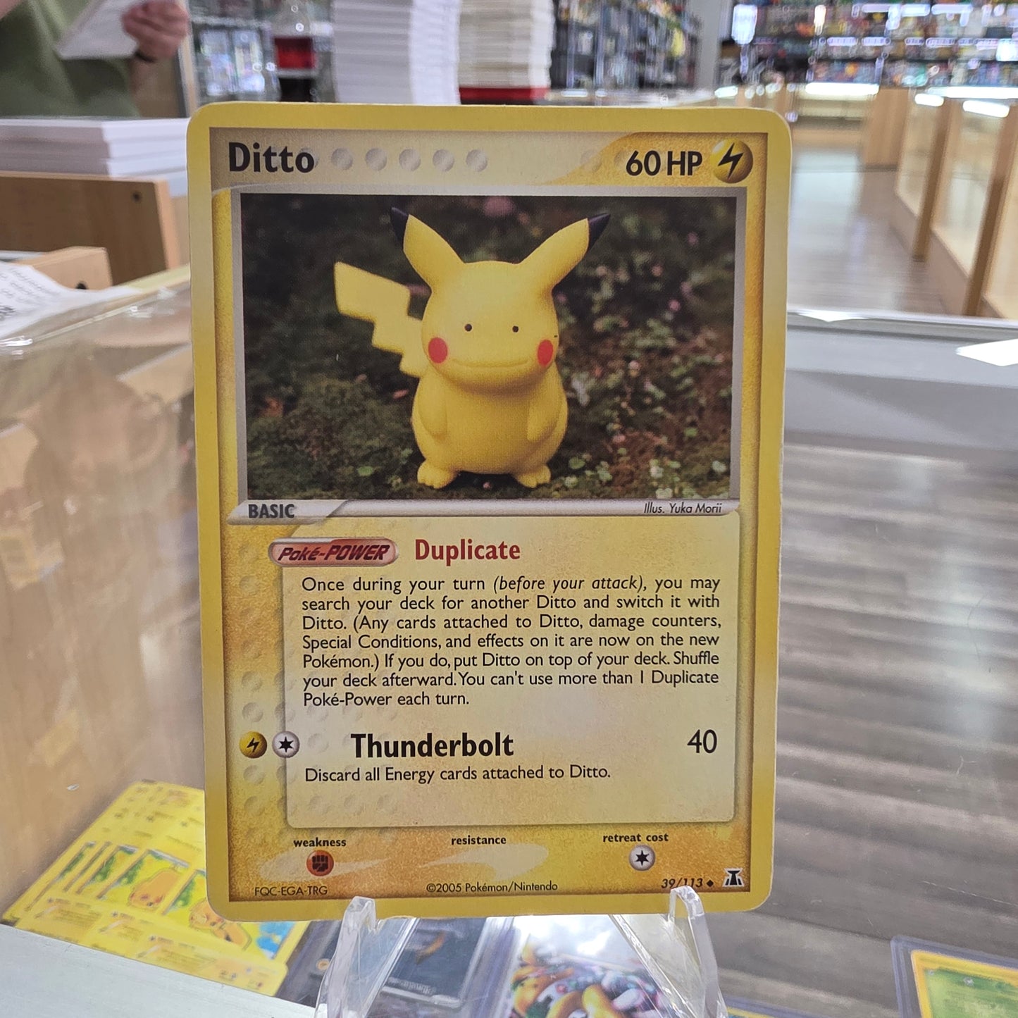 (MP) Ditto - 039/113 (Pikachu) - EX Delta Species