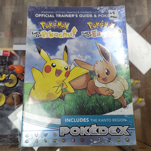 Pokémon Let's Go Pikachu Let's Go Evee Strategy Guide Sealed New