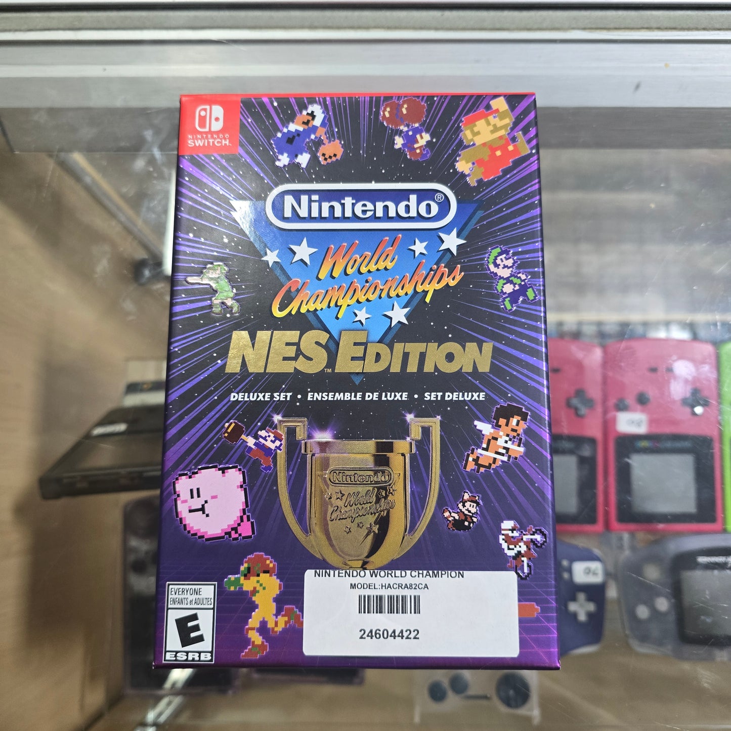 Nintendo World Championships NES Edition Deluxe Set Nintendo Switch (NEW)