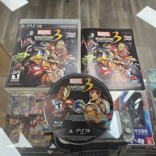 Marvel Vs. Capcom 3: Fate of Two Worlds Playstation 3