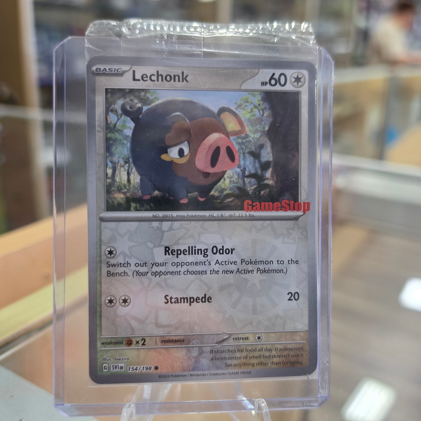 Lechonk - 154/198 (GameStop Promo) (NM)