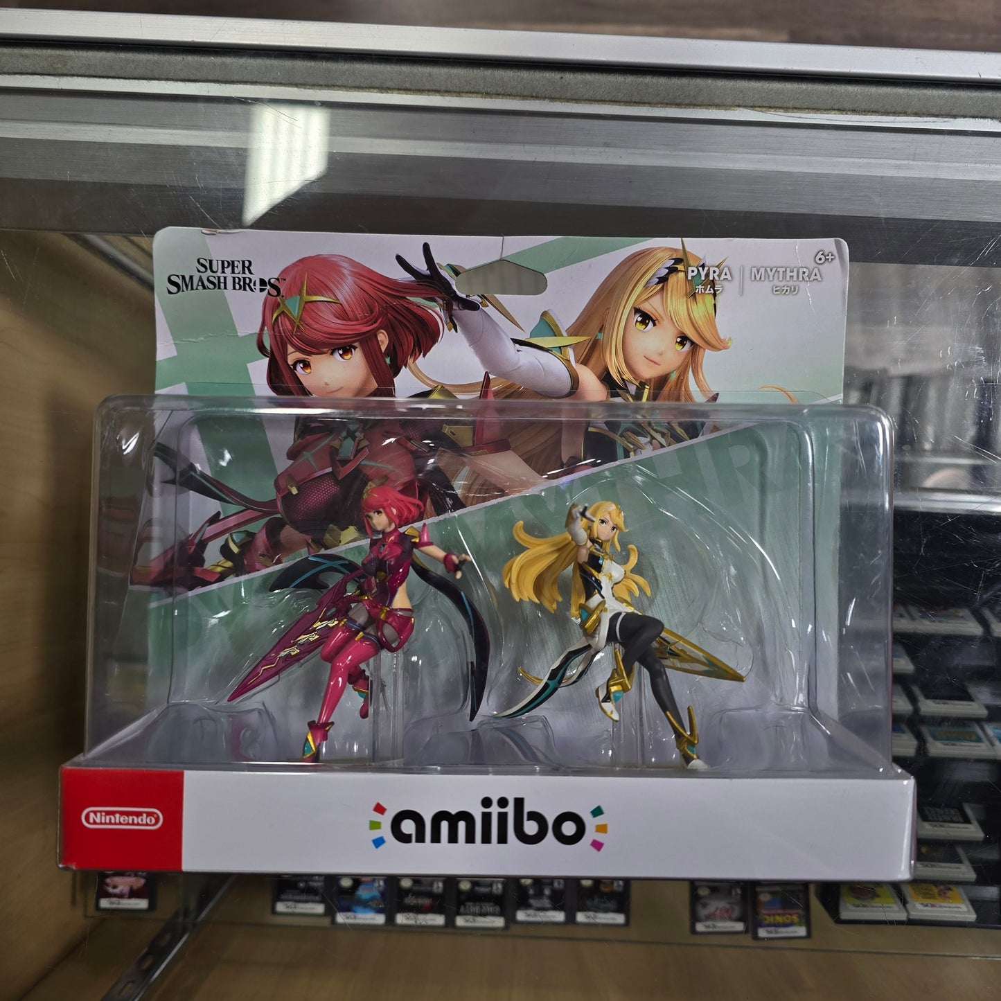 Nintendo Super Smash Bros Pyra & Mythra Amiibo 2 Pack SEALED