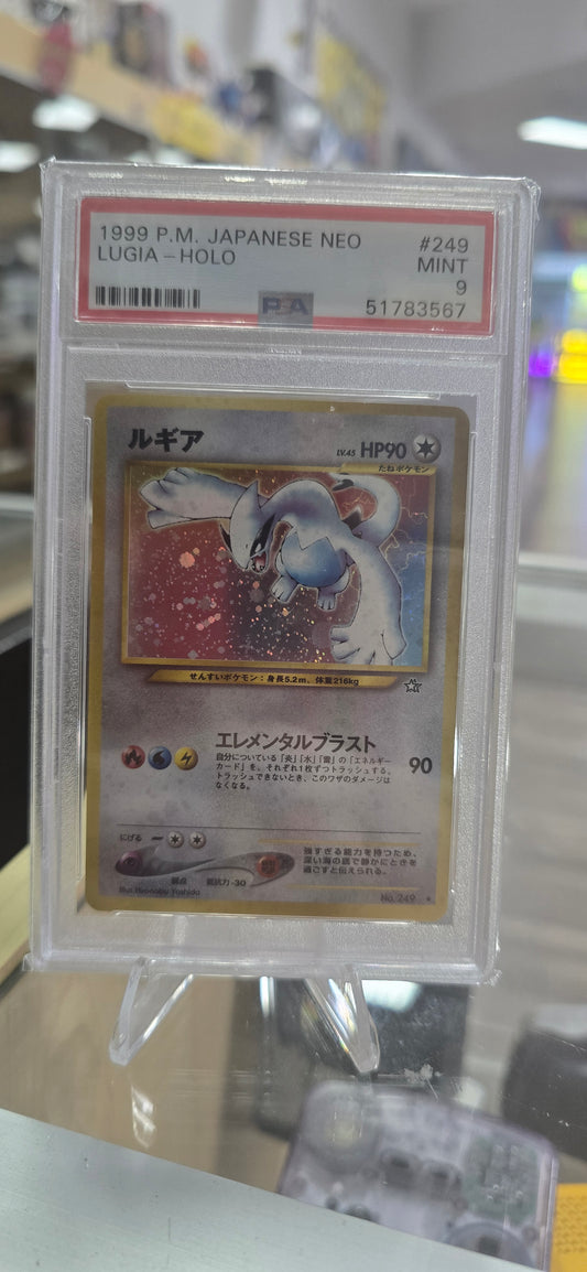 Lugia Neo Genesis Holo Japanese #249 (PSA 9)
