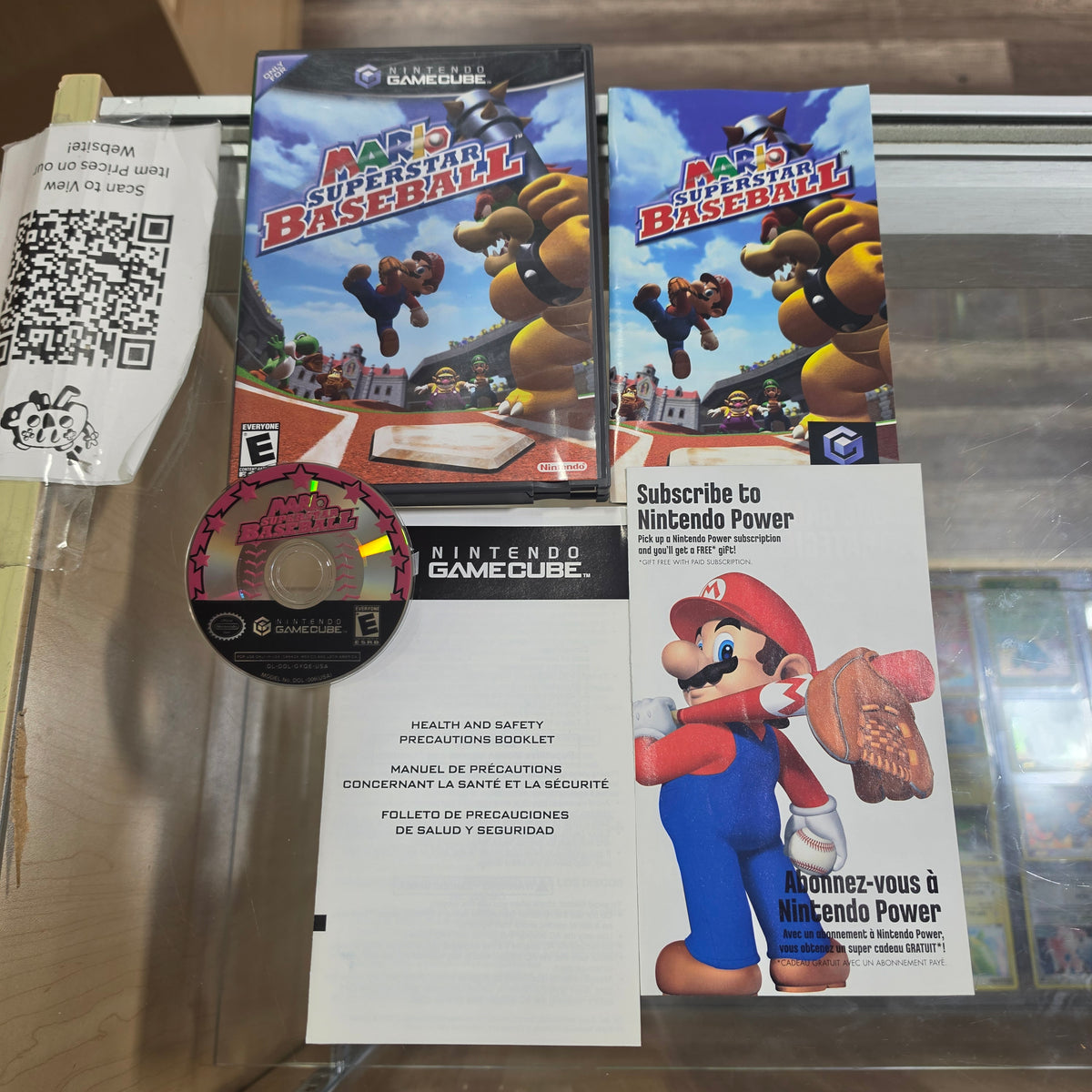 Mario Superstar Baseball Nintendo Gamecube
