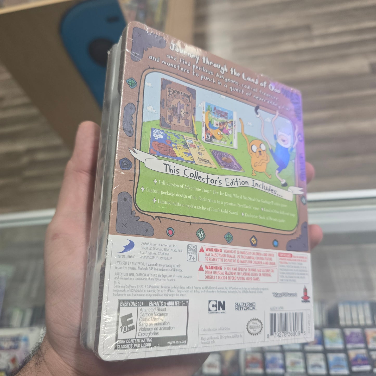 Adventure Time: Hey Ice King [Collector's Edition] Nintendo 3DS (SEALED)