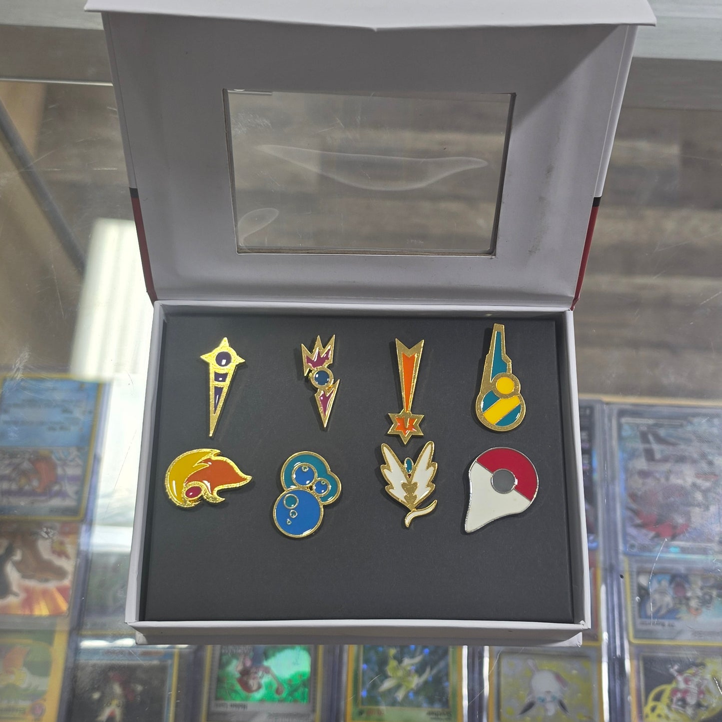 Pokémon 8 Piece Gym Badge Pin Set (Sword and Shield)