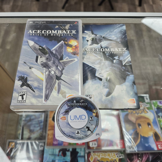 Ace Combat X Skies of Deception PSP