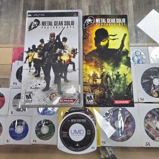 Metal Gear Solid Portable Ops PSP