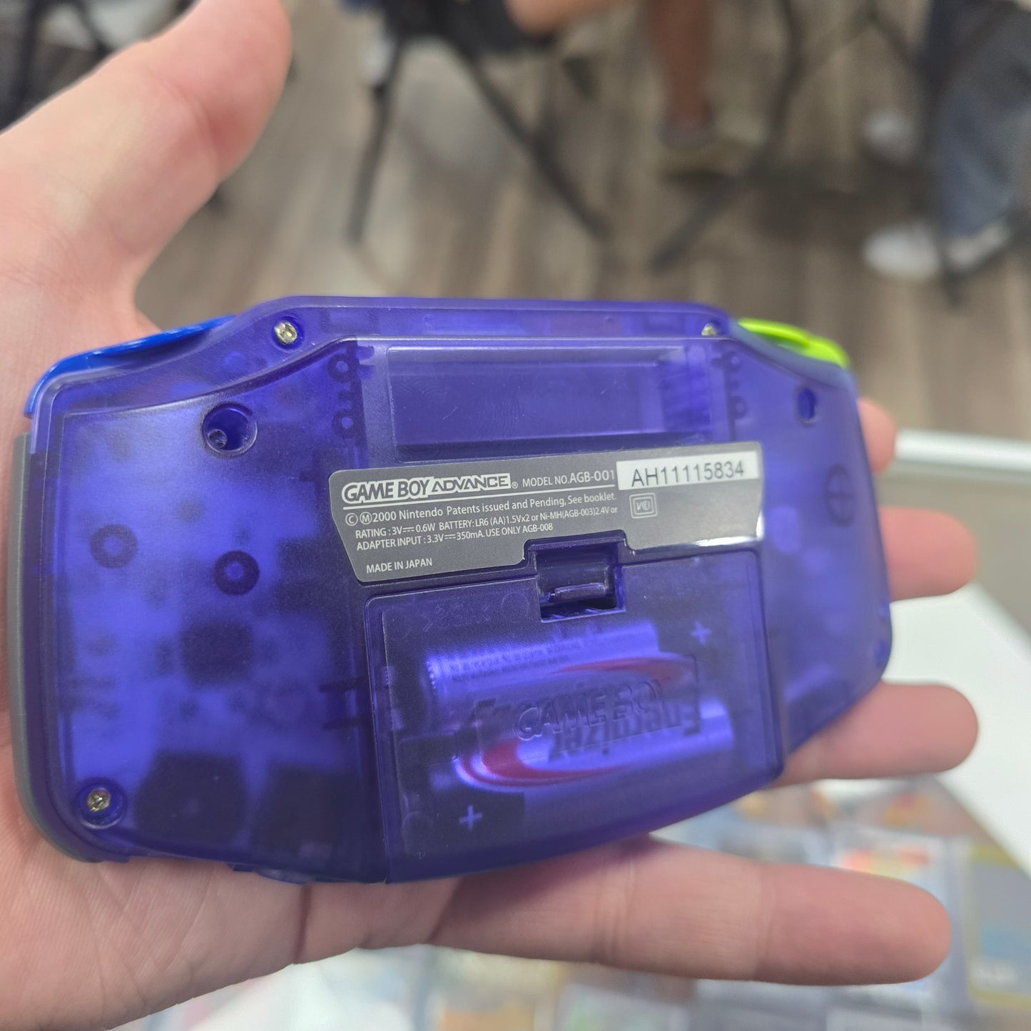 Custom Nintendo Gameboy Advance Handheld System with IPS Brighter Screen