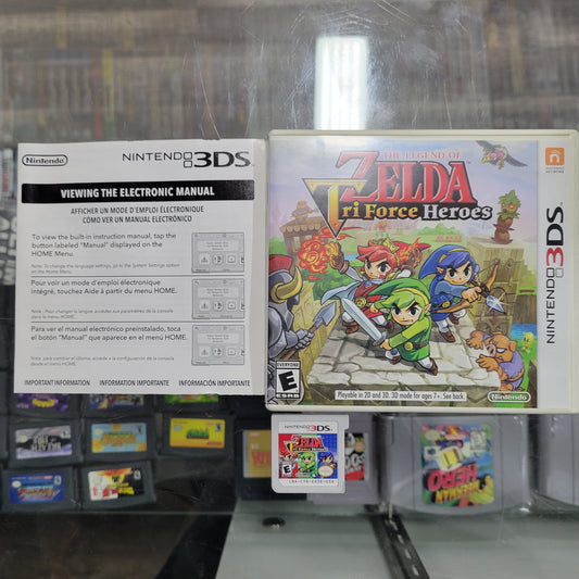 The Legend Of Zelda Tri Force heroes Nintendo 3DS