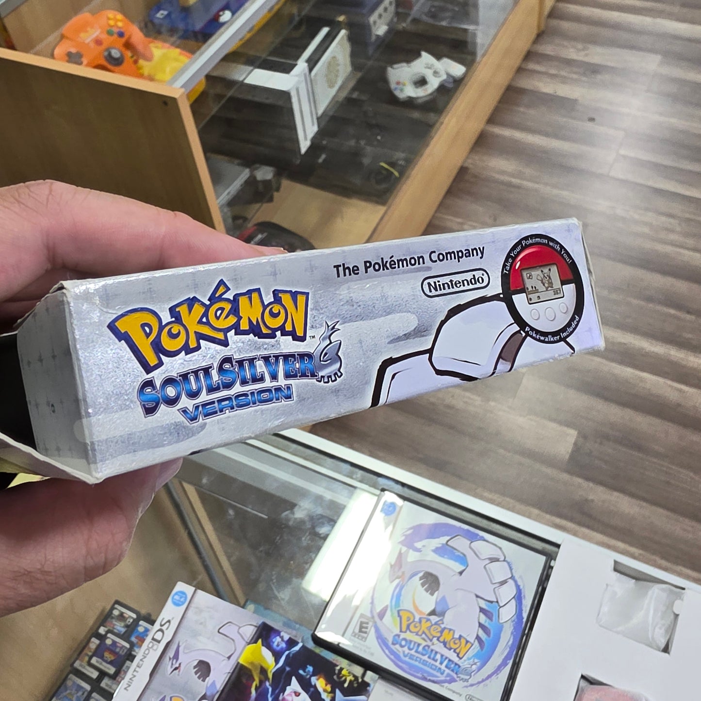 Pokemon SoulSilver Version [Pokewalker] [Big Box] (Authentic) Nintendo DS