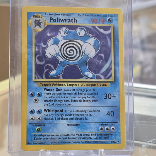 Poliwrath - Base Set (MP)
