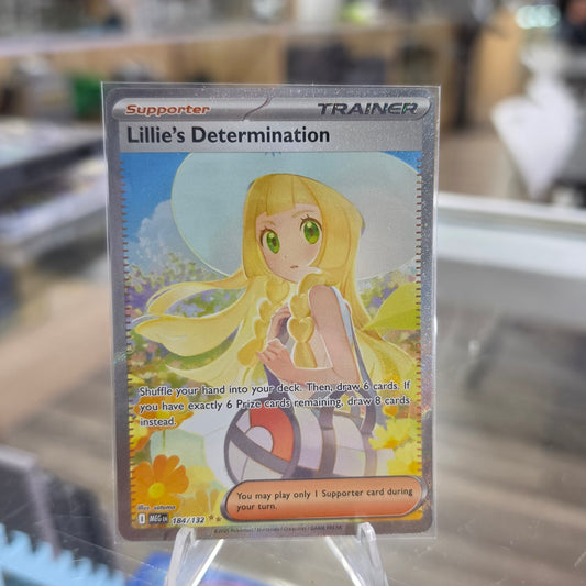 Lillie's Determination - 184/132 - ME01: Mega Evolution (NM)