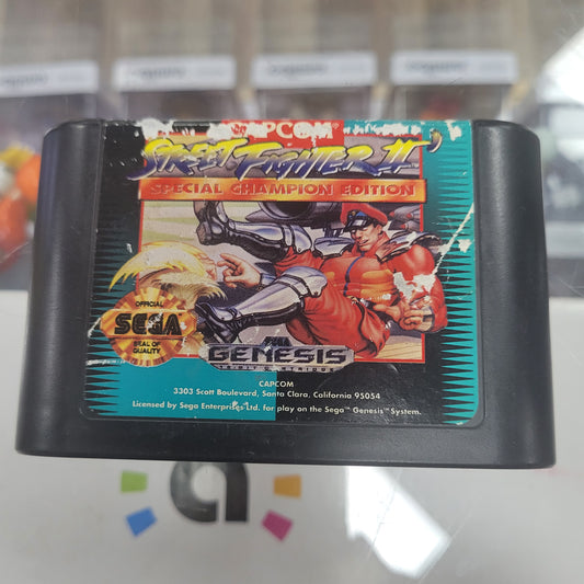 Street Fighter II Special Champion Edition Sega Genesis