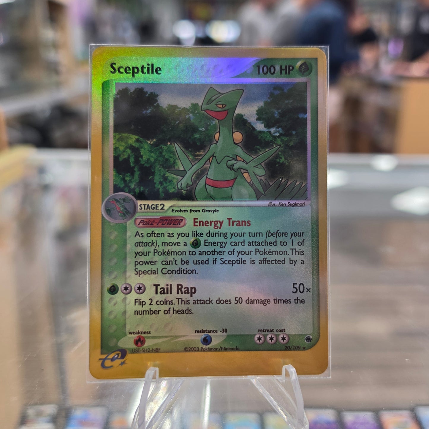 Sceptile - 20/109 - Ruby and Sapphire (NM)
