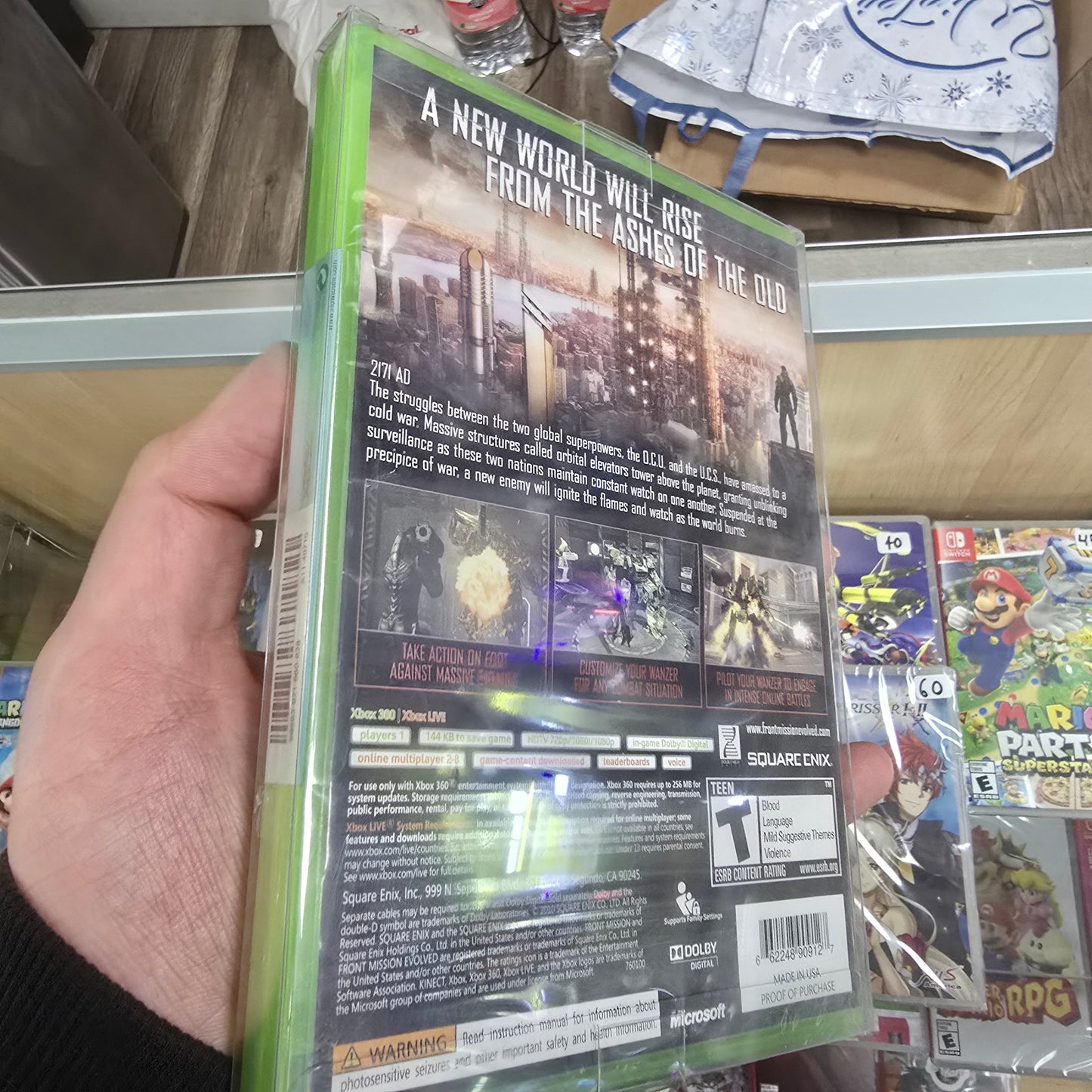 Front Mission Evolved (NEW) Xbox 360
